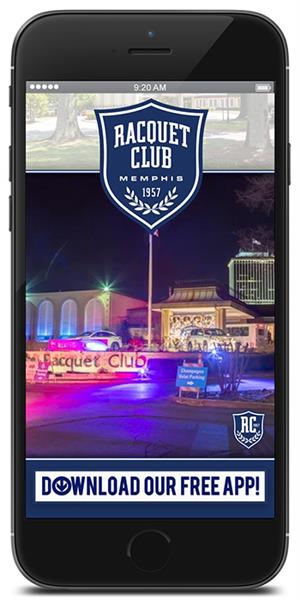 The Official Mobile App for The Racquet Club of Memphis
