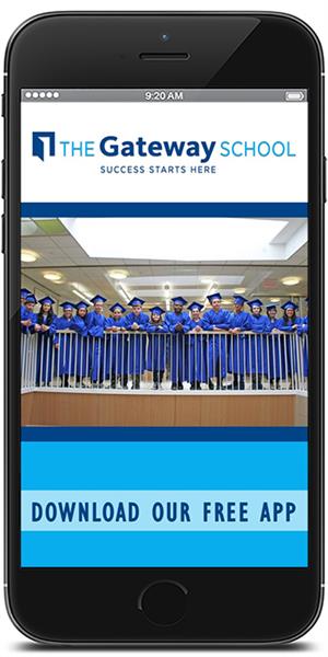 Stay connected to The Gateway School using their mobile application available for both Apple and Android devices