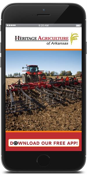 Stay in touch with Heritage Agriculture of Arkansas using their mobile application available for both Apple and Android
