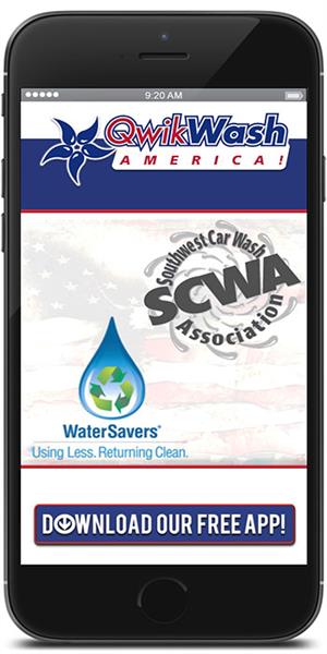 The Official Mobile App for QwikWash America!