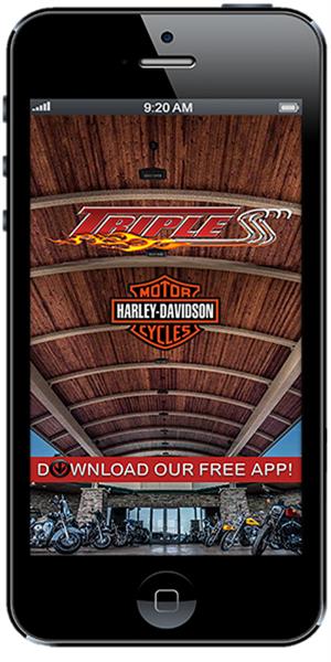 The Official Mobile App for Triple S Harley-Davidson