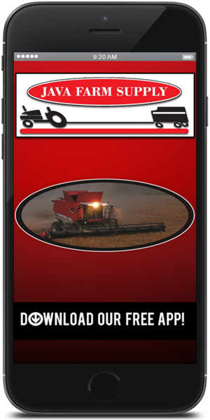 Stay in touch with Java Farm Supply using their mobile application available for both Apple and Android