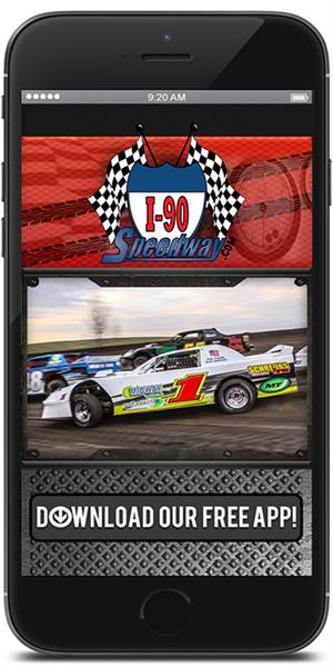 Stay on track with I-90 Speedway using their mobile application available for both Apple and Android