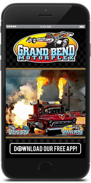 Stay on track with Grand Bend Motorplex using their mobile application available for both Apple and Android