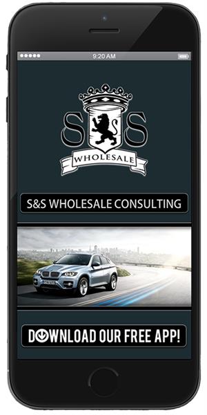 Download S&S Wholesale Consulting’s mobile application in the iTunes or Google Play store today