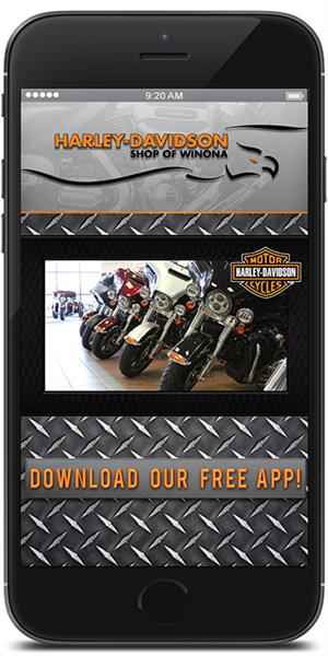 The Official Mobile App for Harley-Davidson Shop of Winona