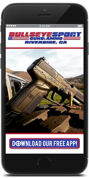 Stay in touch with Bullseye Sport Guns & Ammo using their mobile application available for both Apple and Android