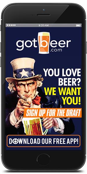 Stay in touch with gotbeer.com using their mobile application available for both Apple and Android
