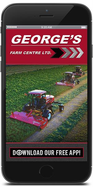 Stay connected with George’s Farm Centre Ltd with their mobile application available for both Apple and Android devices