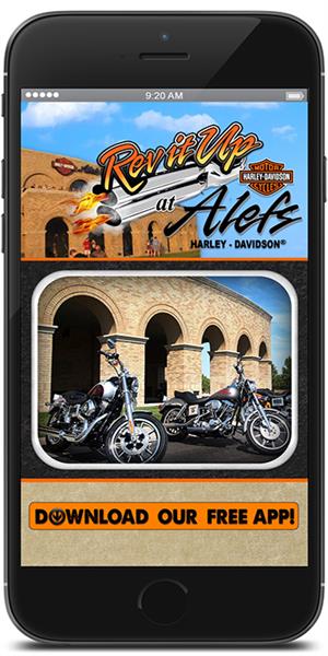 The Official Mobile App for Alefs Harley-Davidson