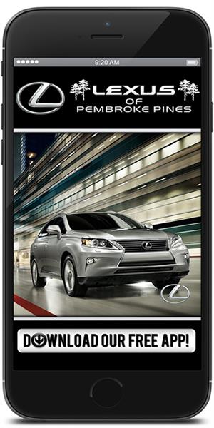 The Official Mobile App for Lexus of Pembroke Pines
