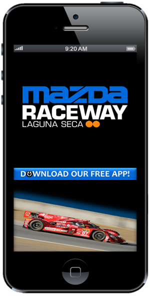 The Official Mobile App for Mazda Raceway Laguna Seca