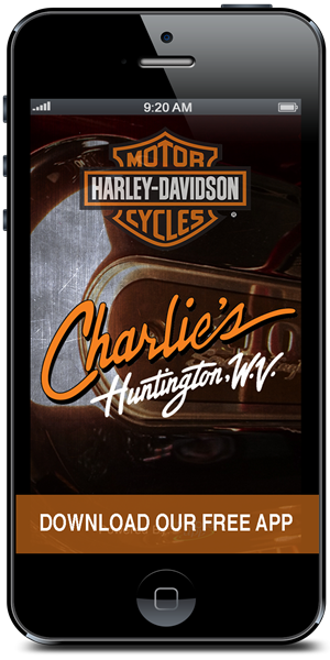 Stay in touch with Charlie’s Harley-Davidson using their mobile application available for both Apple and Android