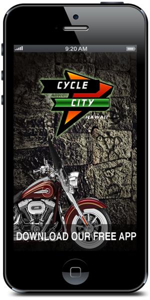 Put Cycle City Harley-Davidson in your pocket!  Download our mobile application from the iTunes or Google play store today.